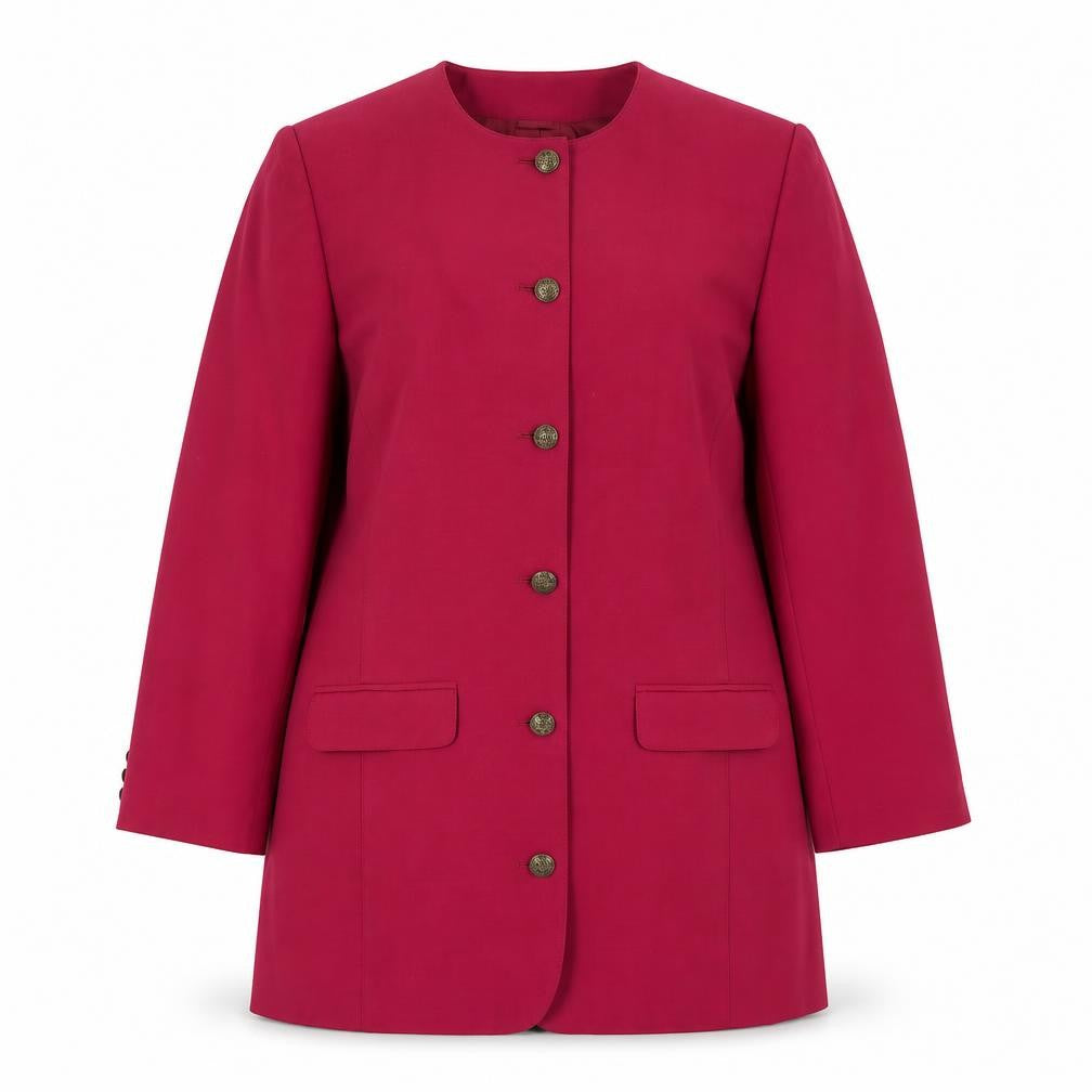 St Michael Womens Purple Jacket Suit Jacket Size 16
