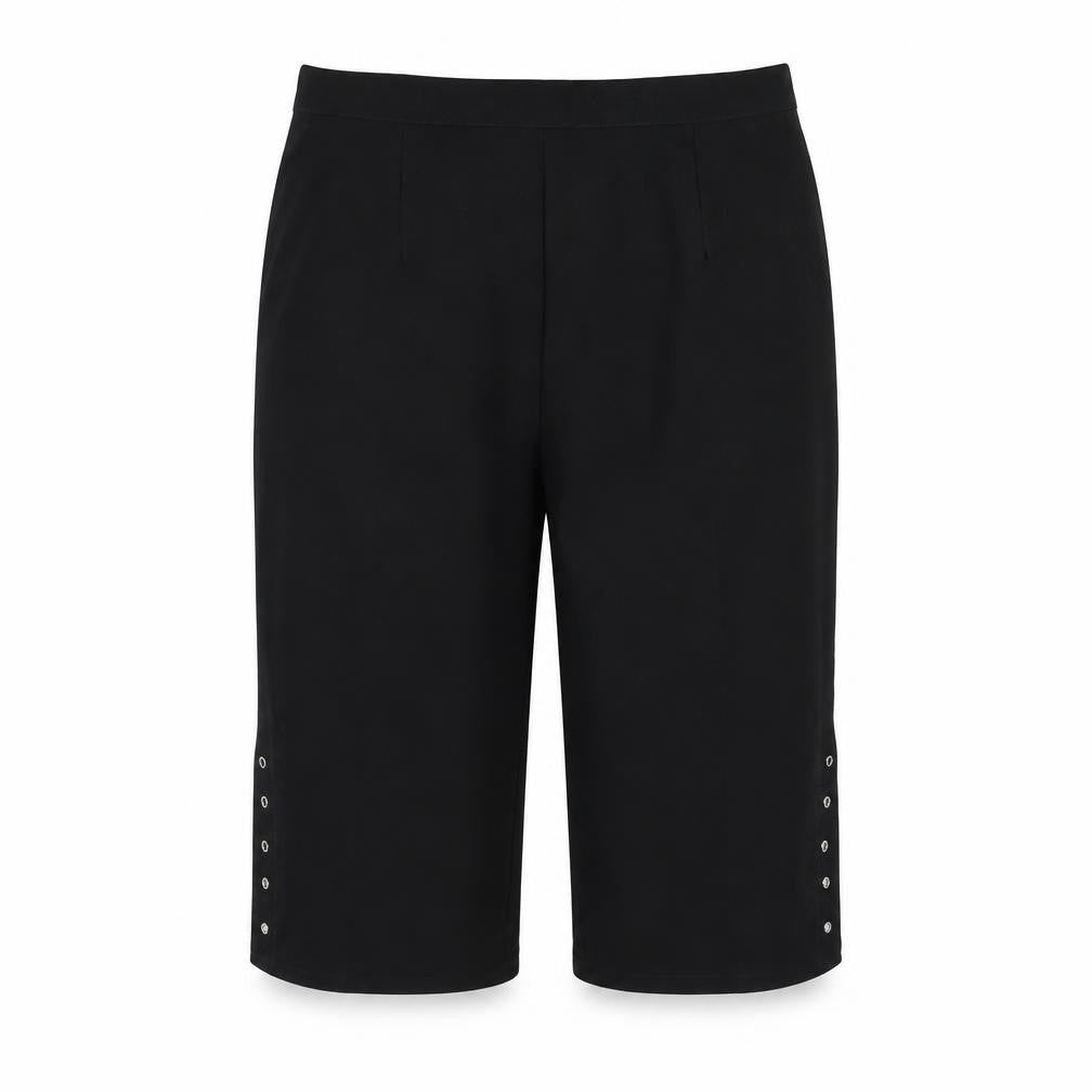 Preworn Womens Black   Cropped Trousers Size 2XL  - 17 in inside leg