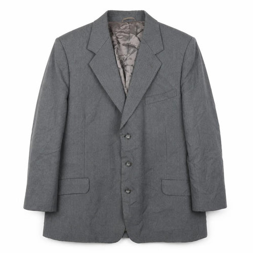 Country Tailoring Mens Grey Striped  Jacket Suit Jacket Size 42