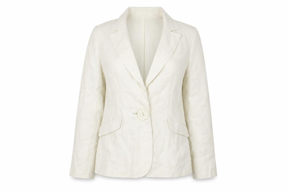 Wallis  Womens White   Jacket Blazer Size 10