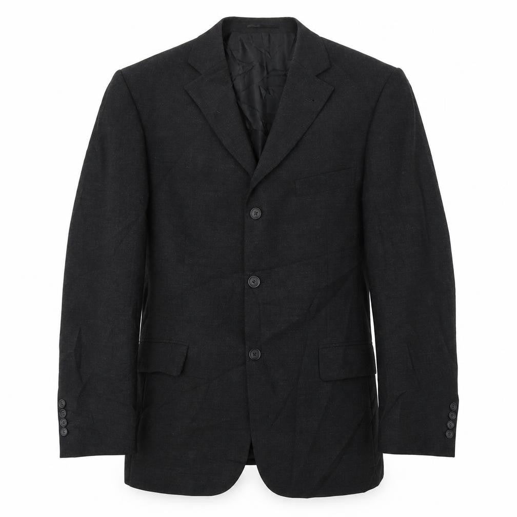 Front view of ARMANDO men’s grey jacket blazer, size 40