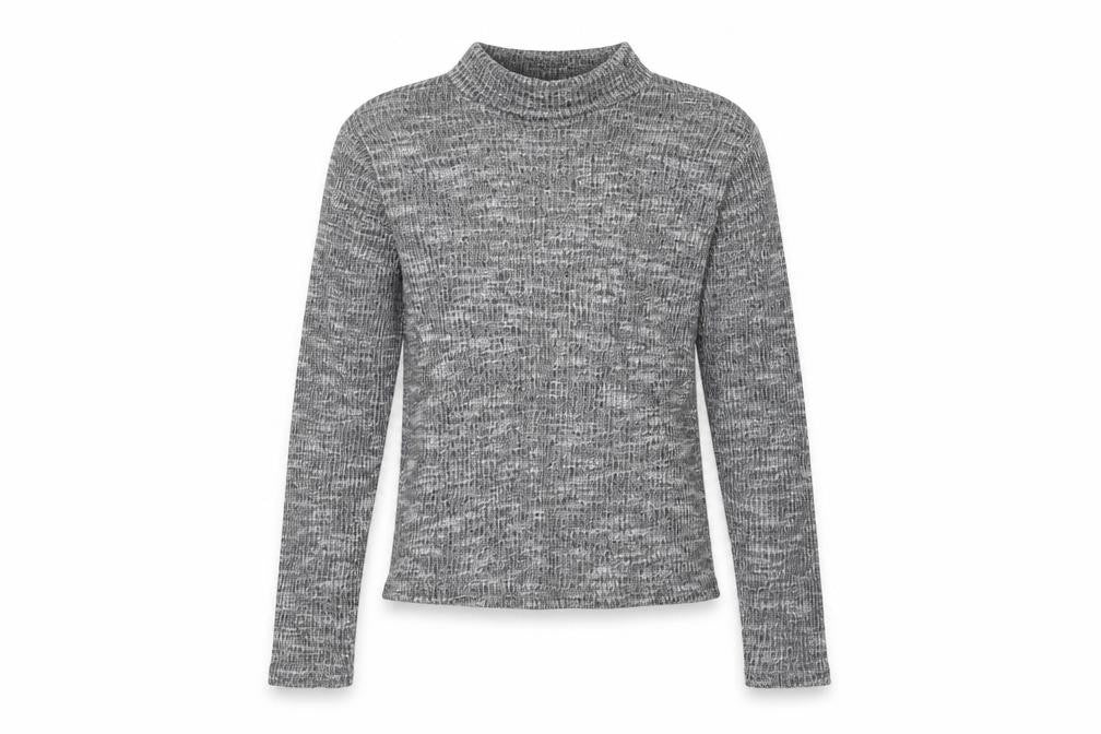 MISS EVIE Girls Grey   Basic T-Shirt Size 9-10 Years