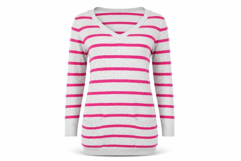 Gap Womens Pink Striped  Jumper Dress  Size M