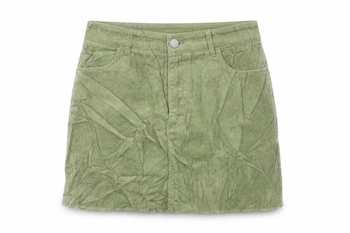 Pull&Bear Womens Green   Flare Skirt Size M