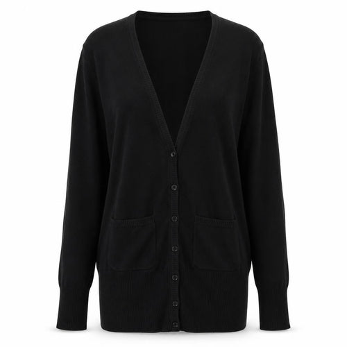 Bershka Womens Black   Cardigan Jumper Size M