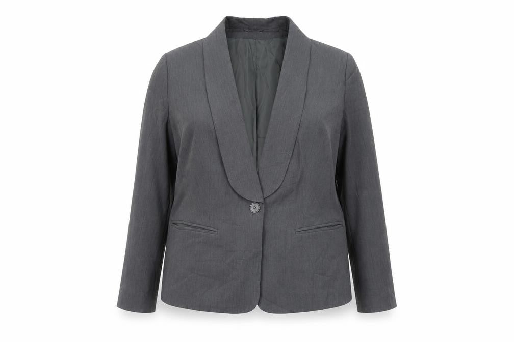 Damart Womens Grey   Jacket Suit Jacket Size 18