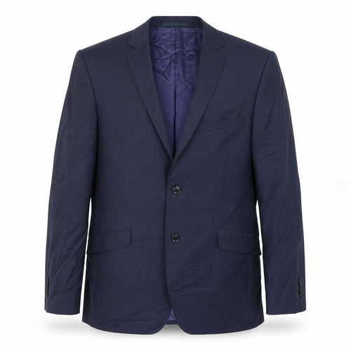 Holland Mens Blue Striped  Jacket Suit Jacket Size 40