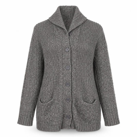 Front view of Next women’s brown jacket, size UK 16