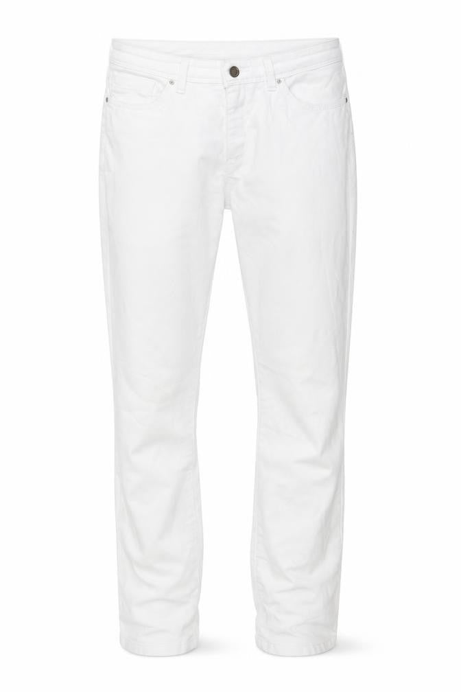 peruna Womens White  Denim Skinny Jeans Size 10 L27 in