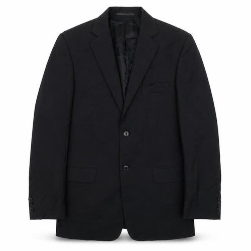 Lanificio Mens Black   Jacket Suit Jacket Size 38