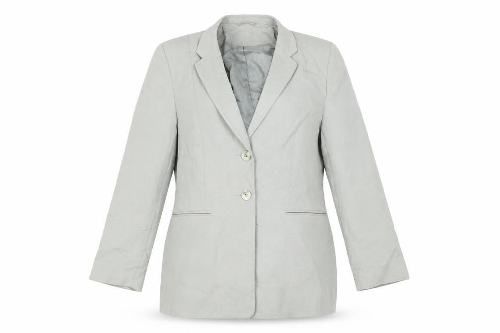Front view of Principles women’s green jacket suit jacket, size UK 14