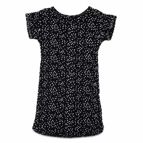 Love o Lounge Womens Black Polka Dot   Gown Size 10