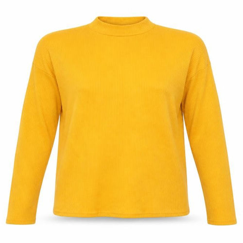 Divided Womens Gold   Pullover Jumper Size M