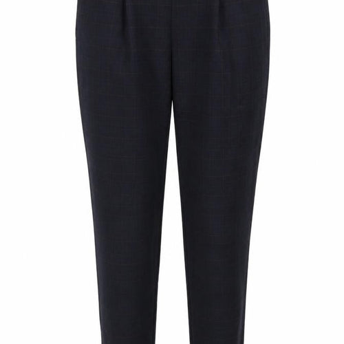 F&F Womens Blue Check  Trousers  Size 12 L27 in