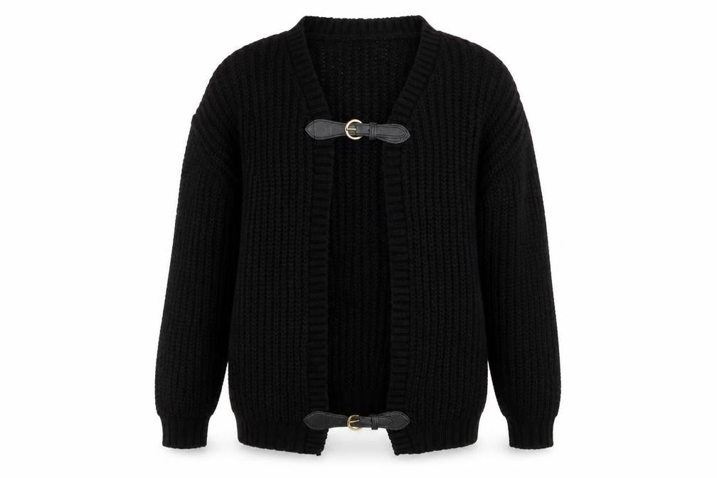 Boohoo Womens Black   Cardigan Jumper Size S