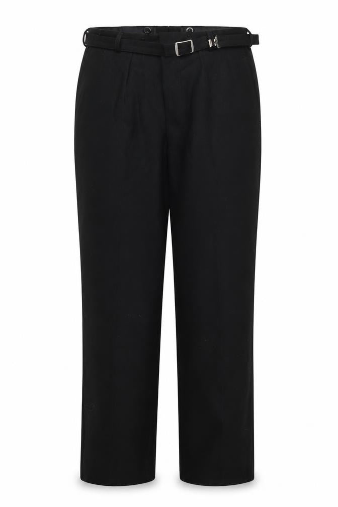 Preworn Womens Black  Rayon Trousers  Size 32 L27 in