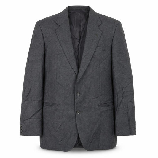 Front view of Preworn men’s grey jacket, size L