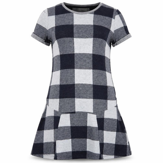 Front view of Next women’s grey a-line, size UK 12