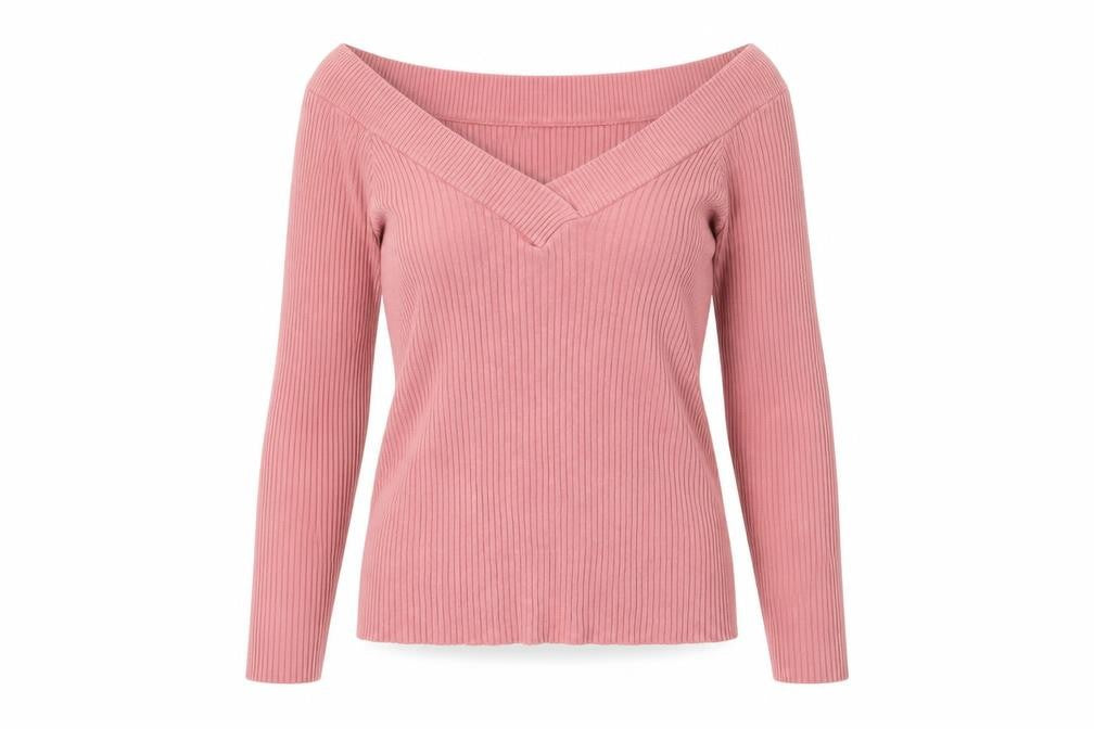 Front view of Divided women’s pink jumper, size M