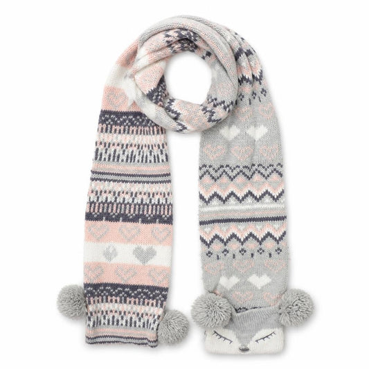 Primark Girls Multicoloured Paisley Knit Scarf Scarves & Wraps One Size