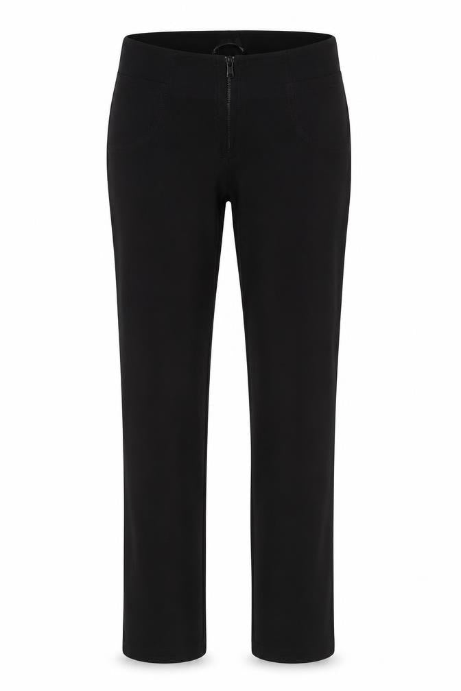 Preworn Womens Black   Trousers  Size 12 L26 in