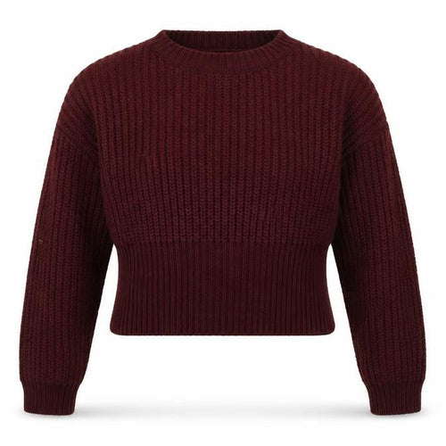 New Look Girls Purple  Knit Pullover Jumper Size 12-13 Years