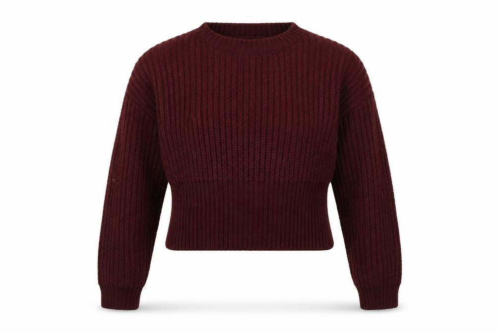 New Look Girls Purple  Knit Pullover Jumper Size 12-13 Years
