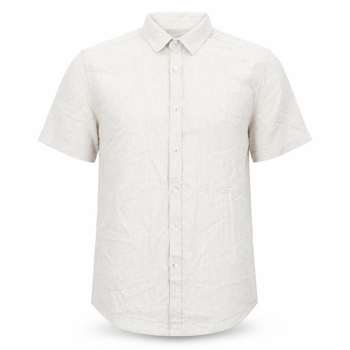 Topman Mens Beige    Button-Up Size S