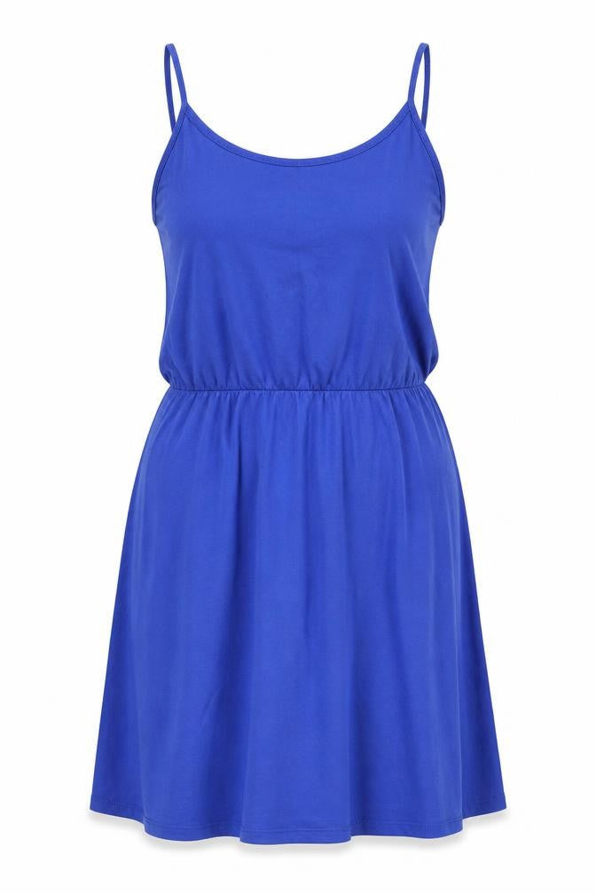 m&s Womens Blue   Skater Dress  Size S