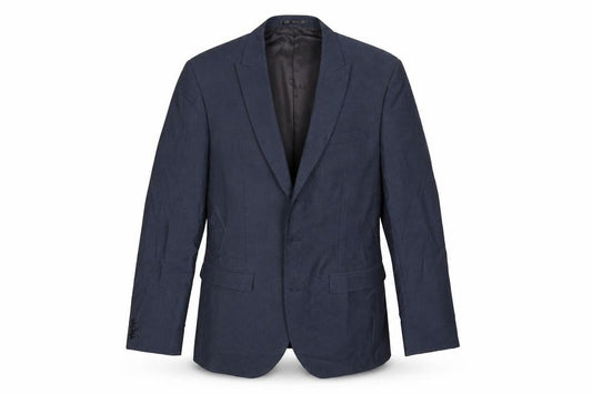 Front view of Next men’s blue jacket suit jacket, size 38
