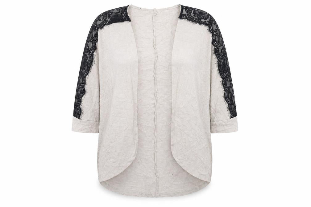 Candy Couture Womens Beige  Knit Cardigan Jumper Size 14