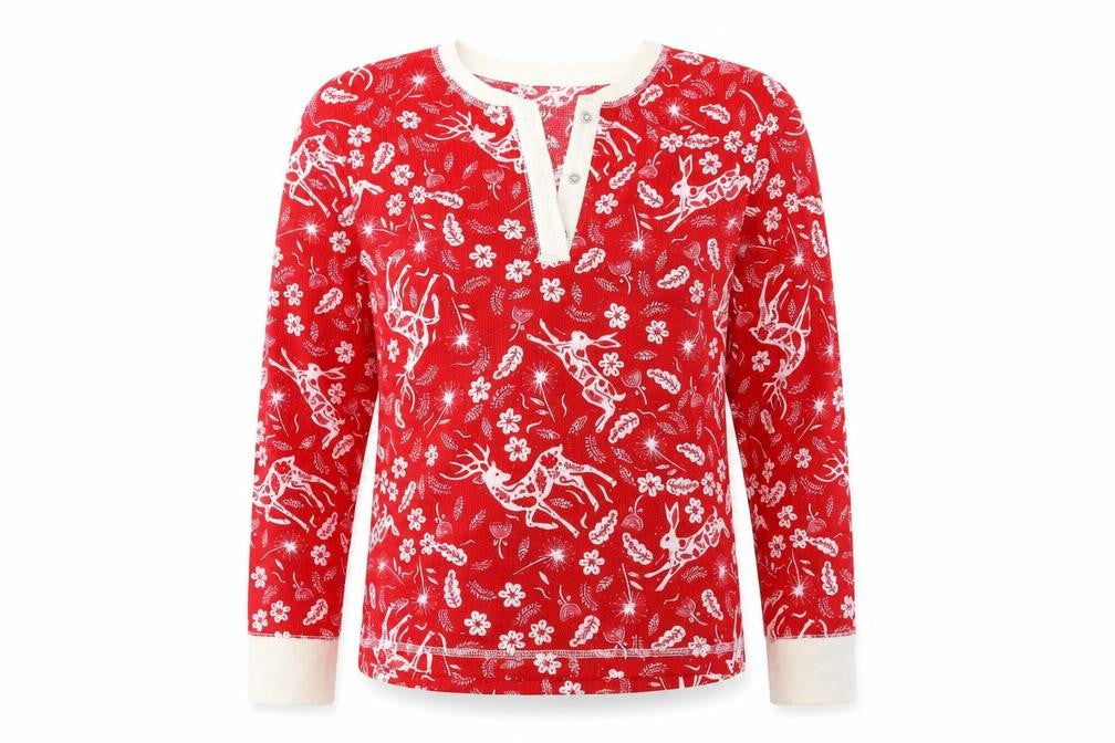Matalan Girls Red Floral  Basic T-Shirt Size 13 Years