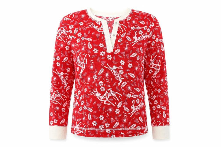Matalan Girls Red Floral Basic T-Shirt Size 13 Years