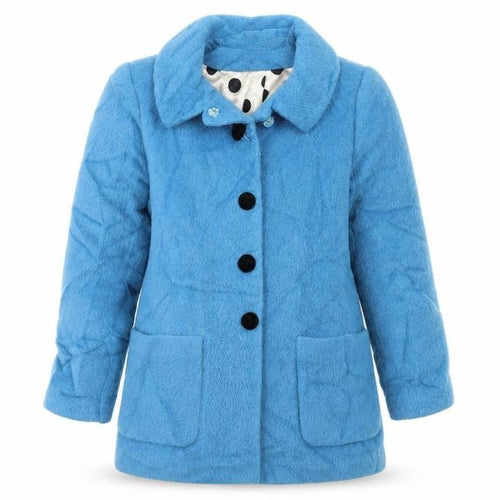 ochirly Girls Blue   Overcoat Coat Size 14 Years