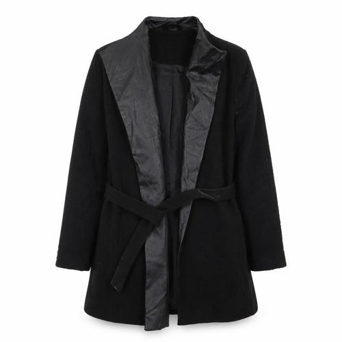 Oasis Womens Black   Overcoat Coat Size S