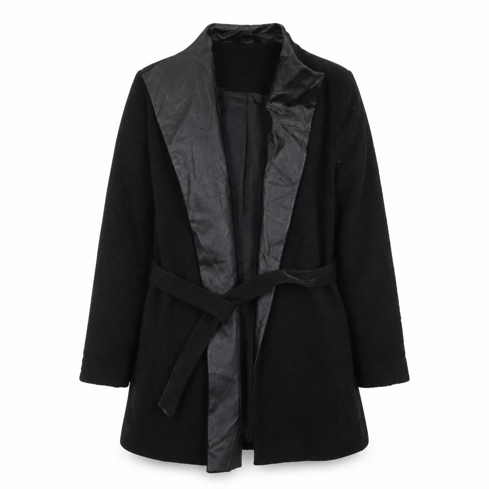 Oasis Womens Black   Overcoat Coat Size S