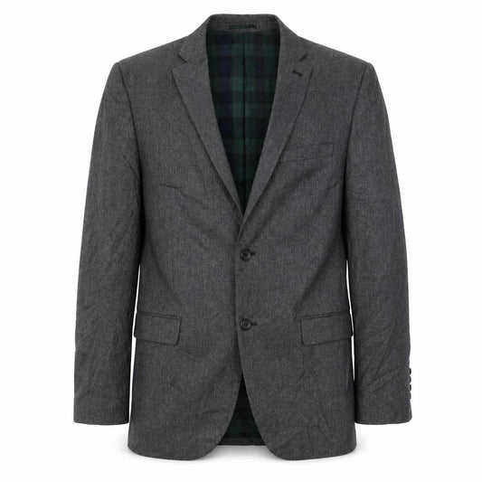 Front view of Next men’s grey jacket blazer, size 40