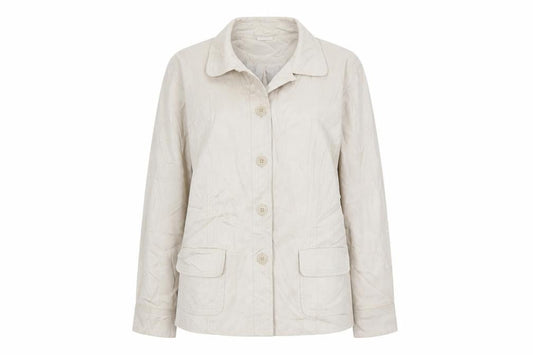 Front view of Next women’s beige jacket, size L
