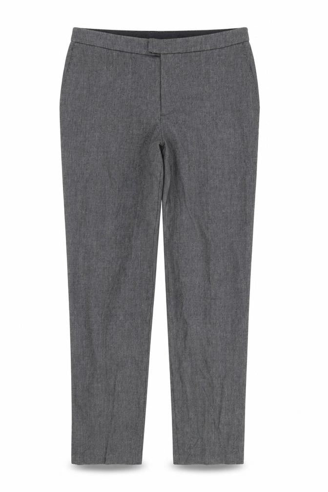 Front view of Mexx women’s grey trousers, size UK 14, 29-inch leg