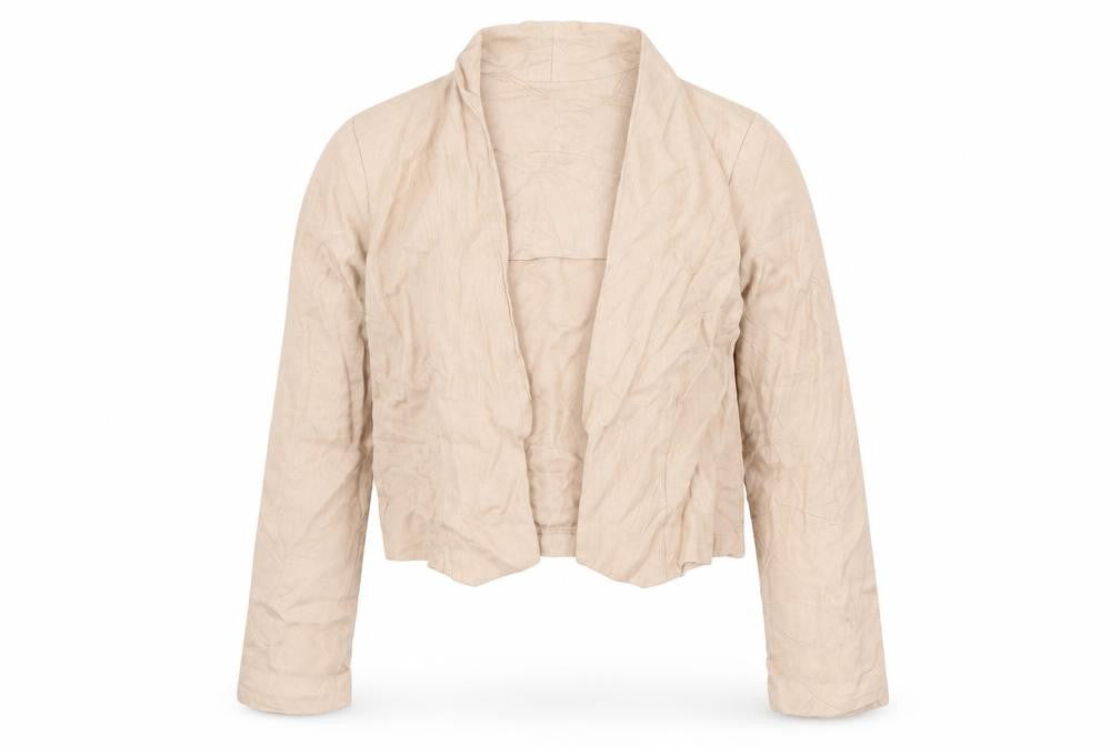 Front view of Miss Selfridge women’s pink jacket, size UK 12