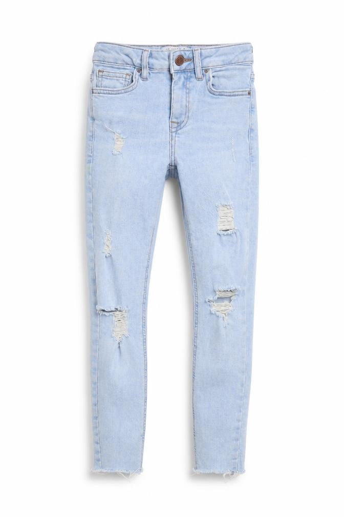 New Look Girls Blue   Skinny Jeans Size 9 Years