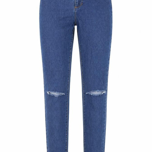 Denim & Co. Womens Blue   Skinny Jeans Size 8 L28 in