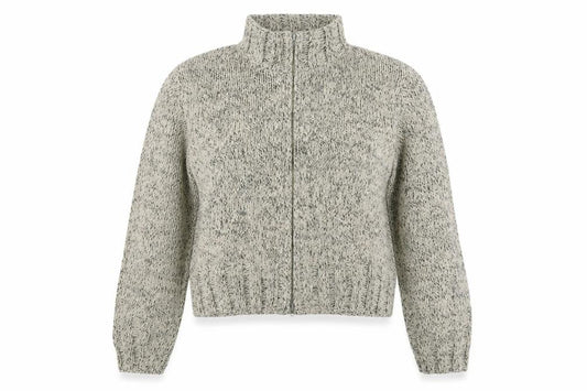 Front view of Marks & Spencer women’s green jacket, size UK 12