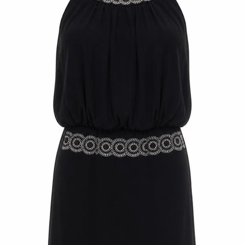 Body Flirt Womens Black   Tank Dress  Size 44