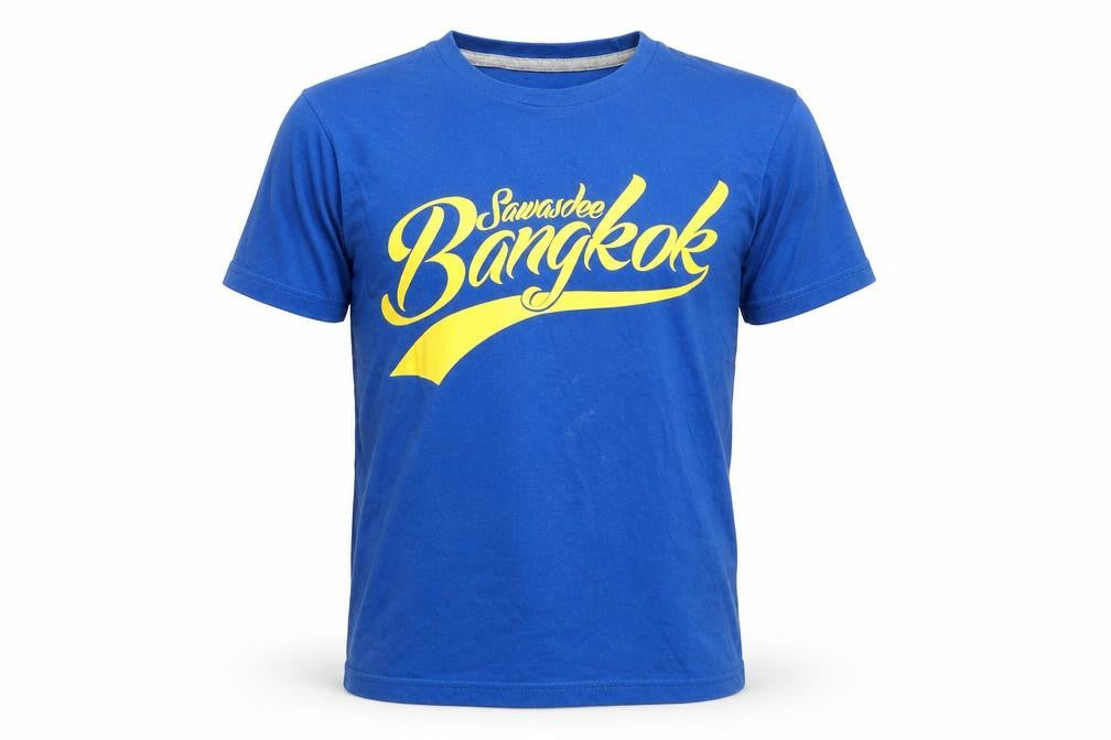 Bangkok Mens Blue    T-Shirt Size S
