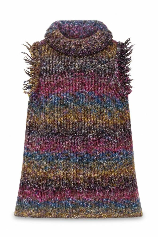 Front view of Next girls’ multicoloured jumper, size 11, years
