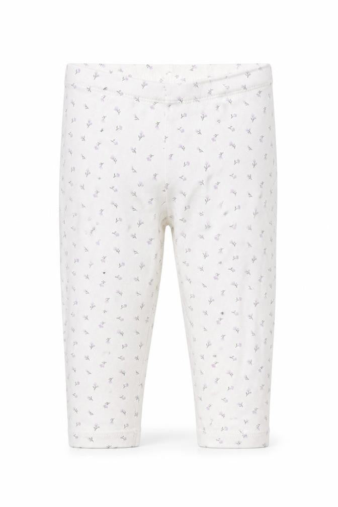 TU Girls White Polka Dot   Pyjama Pants Size 6-9 Months