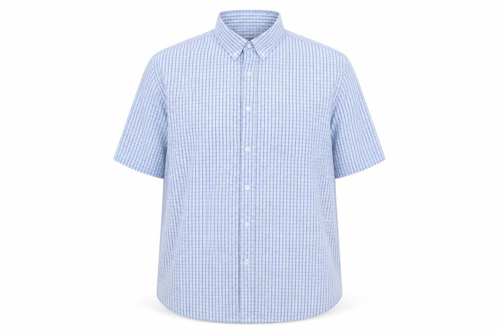 F&F Womens Blue Striped  Basic Button-Up Size 2XL