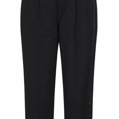 Preworn Womens Black   Trousers  Size 40 L21 in