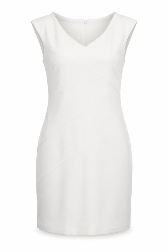 Sabrina Diamarts Womens White   Pencil Dress  Size S